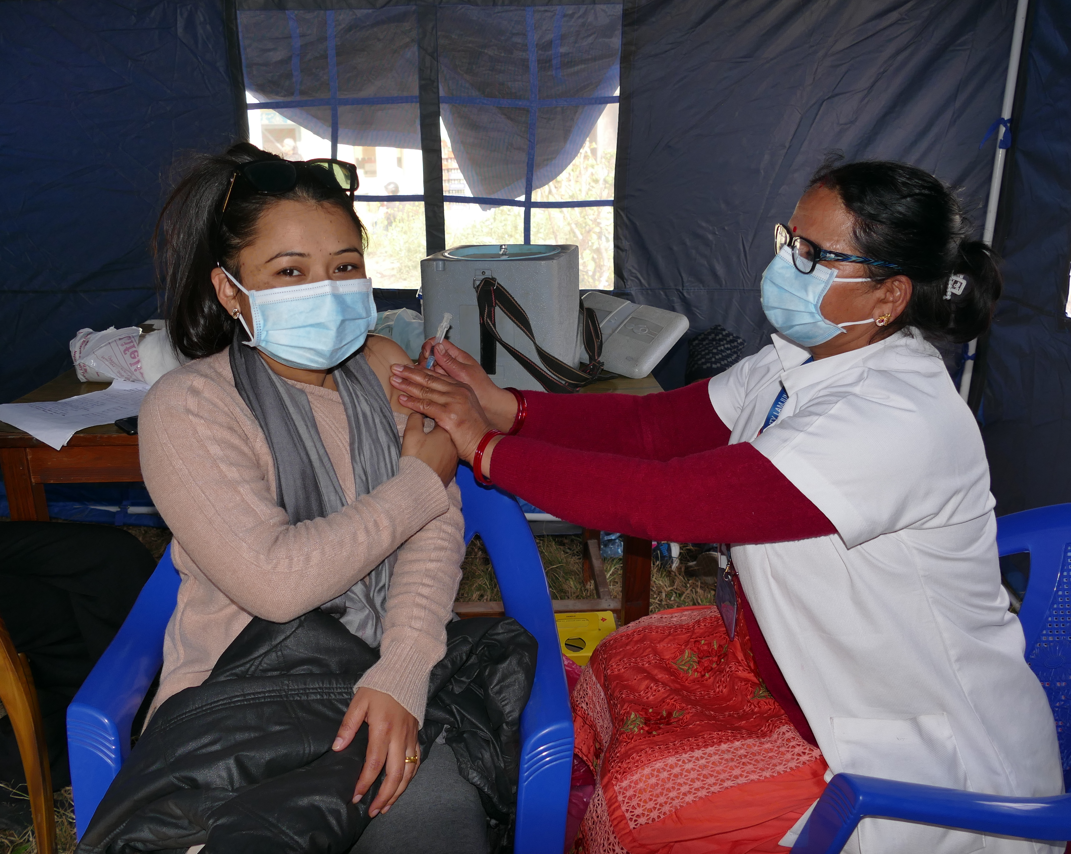 District Lamjung Hospital (DHL) – A Center for COVID-19 Vaccination